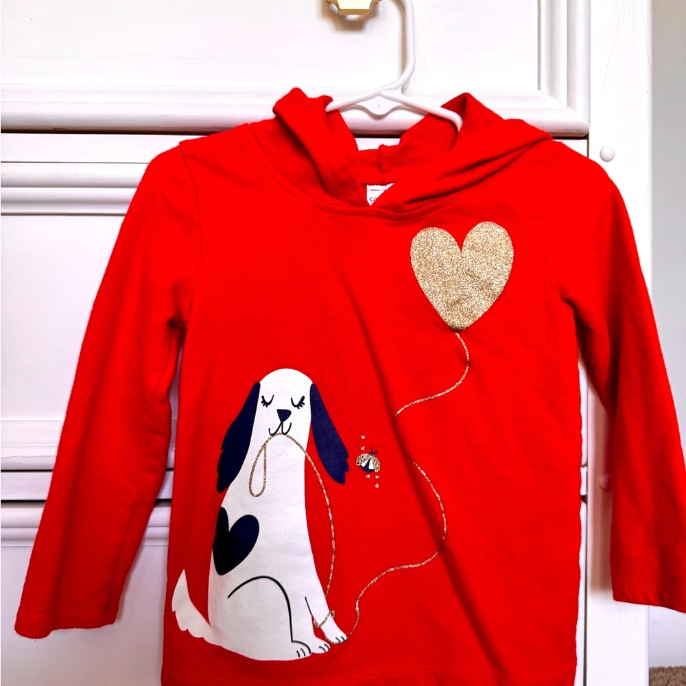 Carters 2 T long sleeve with hood